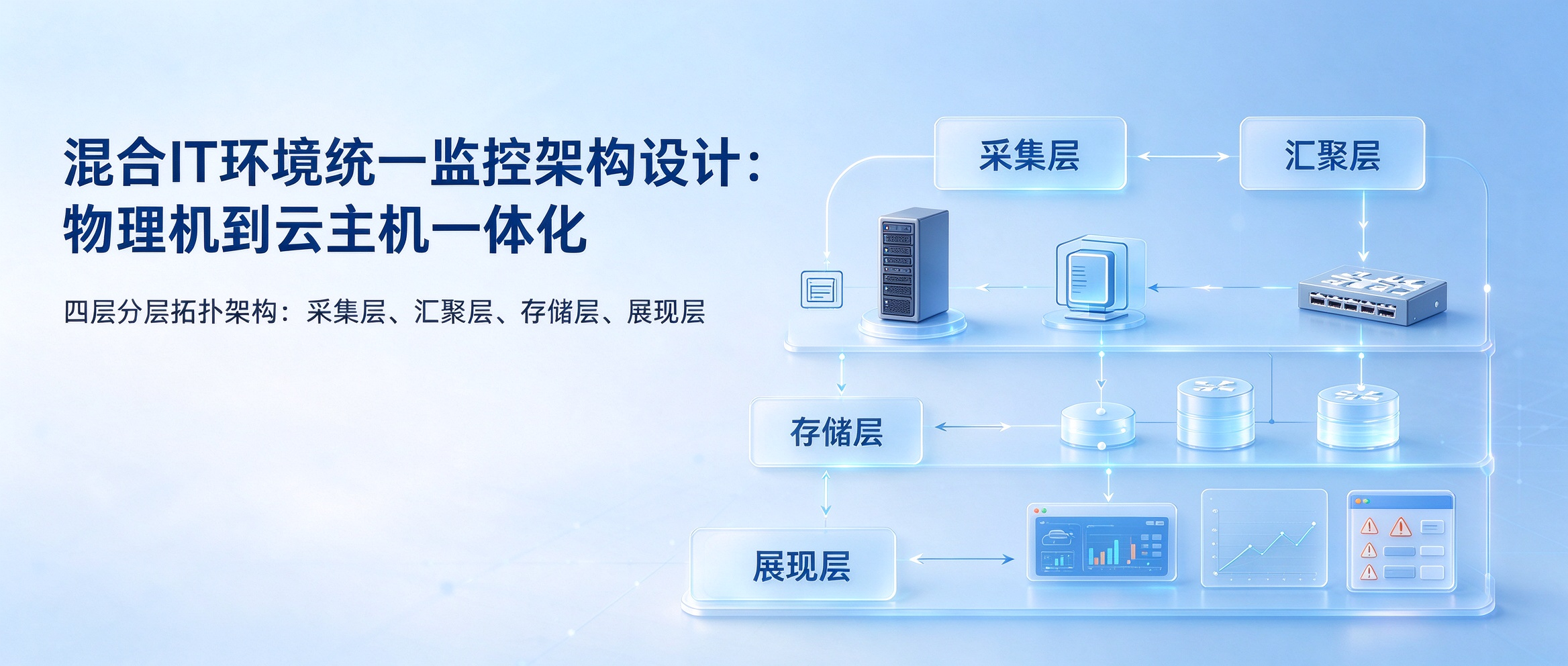 混合IT环境统一监控架构设计：物理机到云主机一体化